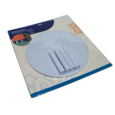 Пластикова конструкція для двоповерхового торта 25 см