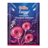 Глазур ясно-пурпурова Блискучий метеорит ТМ Добрик