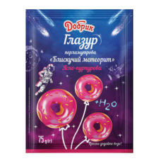 Глазур ясно-пурпурова Блискучий метеорит ТМ Добрик