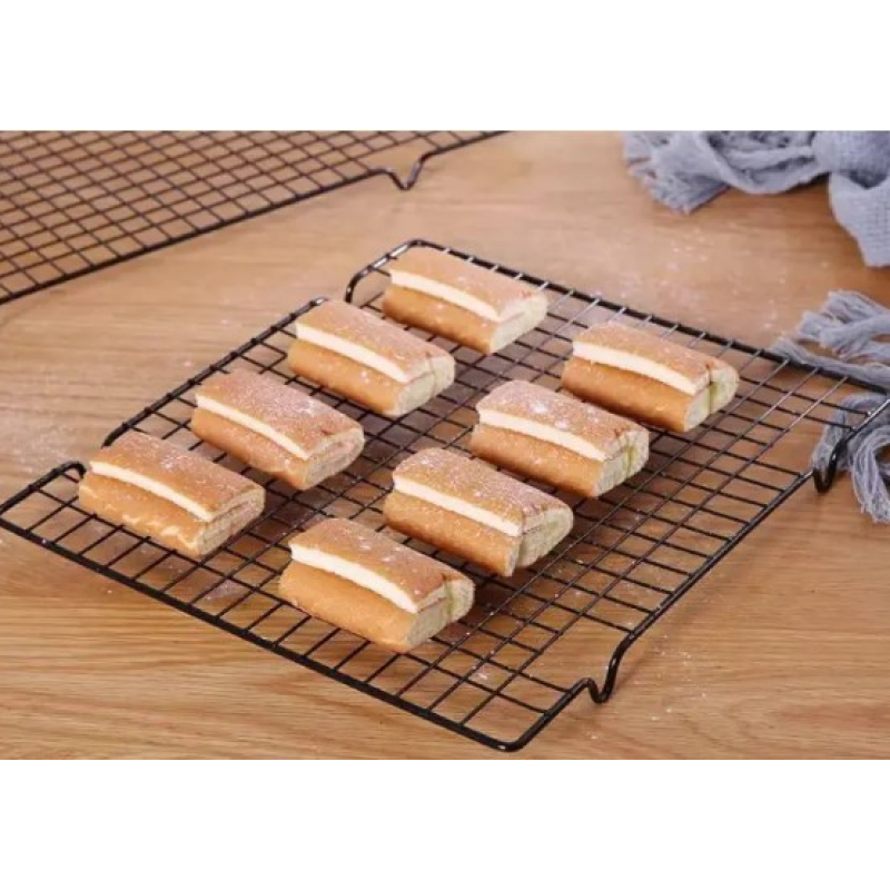 Решітка для випікання, глазурування десертів та сушіння печива 46*26*3 см Решітка для випікання, глазурування десертів та сушіння печива 46*26*3 см