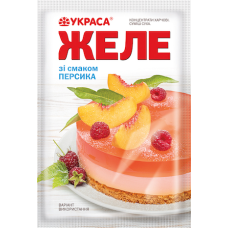 Желе ТМ Украса “Персик“ 90г