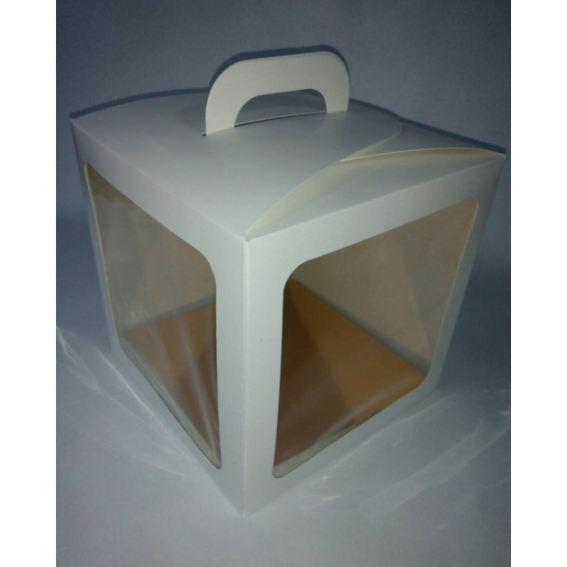Коробка для пряничного будиночка, паски, торта 210*210*210 мм