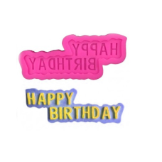 Силіконовий молд “Happy Birthday“