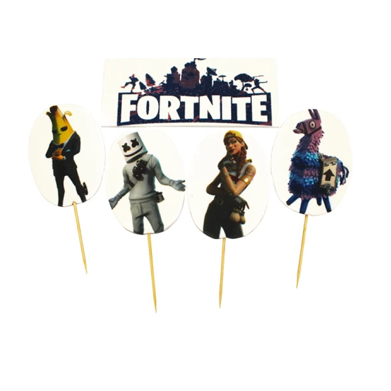 Набір цукрових топерів Fortnite Фортнайт
