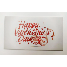 Бірка “Happy Valentine“s Day“  50*90 мм