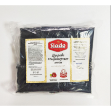Цукрова мастика (100 г) чорна ТМ Slado