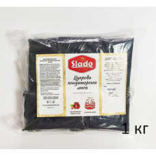 Цукрова мастика чорна ТМ Slado 1 кг
