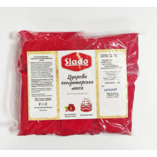 Цукрова мастика (100 г) червона ТМ Slado