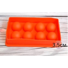 СИЛІКОНОВА ФОРМА СФЕРИ  3,5 СМ