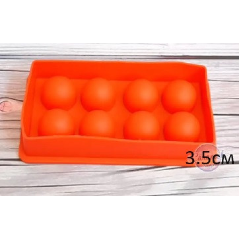 СИЛІКОНОВА ФОРМА СФЕРИ  3,5 СМ