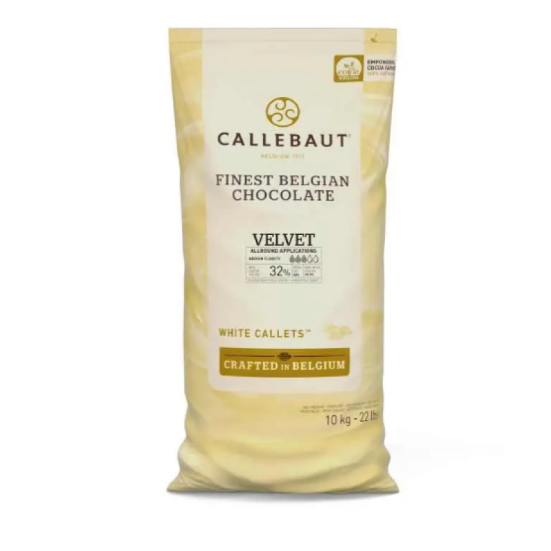 Білий шоколад Velvet Callebaut 32%