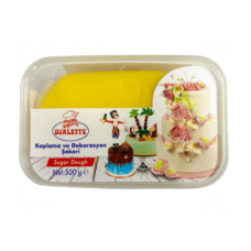 Мастика “Цукрова вуаль“ Жовта Ovalette (Турція) 0.5 кг