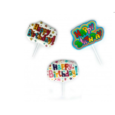 Кондитерська прикраса Привітання Happy Birthday