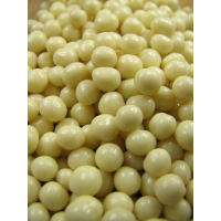 Бісквітні кульки в білому шоколаді White Crispy Choco ball 5мм (Іспанія)