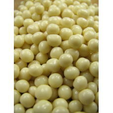 Бісквітні кульки в білому шоколаді White Crispy Choco ball 5мм (Іспанія)