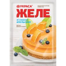 Желе ТМ Украса “Апельсин“ 90 г