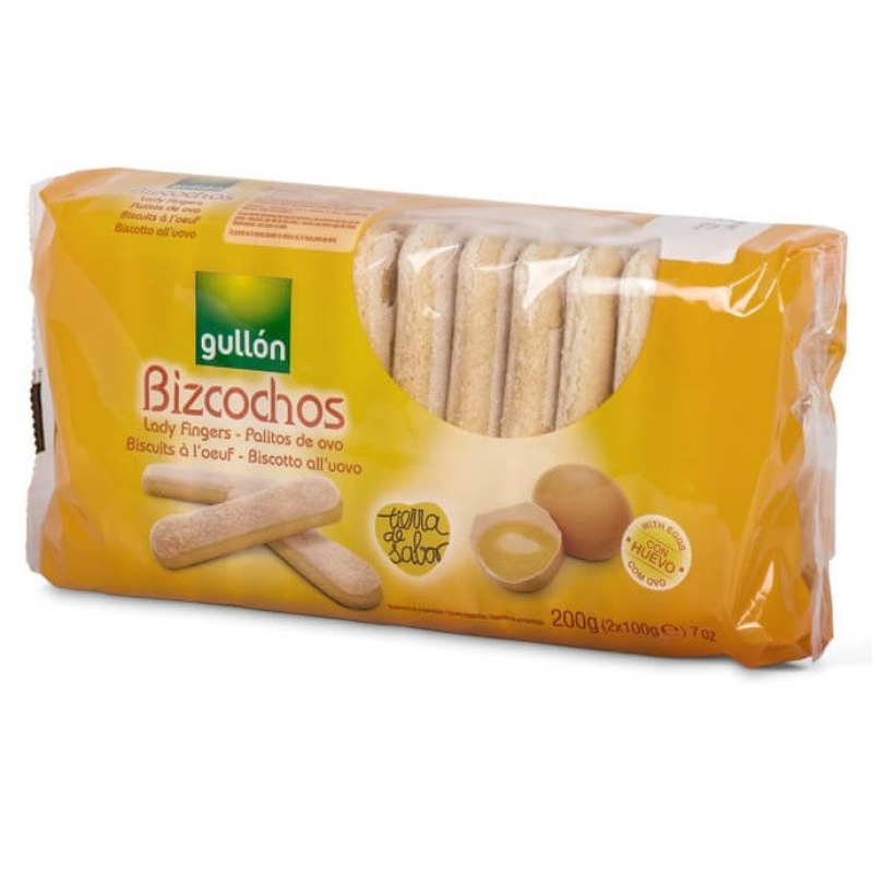 Печиво бісквітне Савоярді Gullon Bizcochos Savoiardi 400 г Іспанія