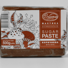 Мастика для тортів Criamo обтягування 0.5 кг Коричнева