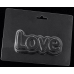 Пластикова форма для шоколаду LOVE
