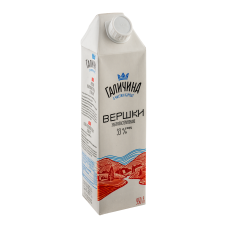 Вершки ТМ “Селянські“ 33% 500 гр