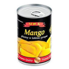 Манго шматочками в легкому сиропі M&K 425 г Польща