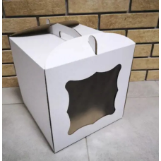 Коробка для тортів 250*250*300 з вікном