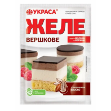 Желе вершкове ТМ Украса з какао 90 г