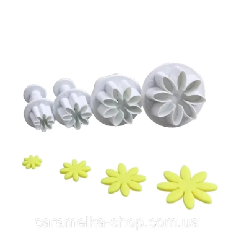 Набір Плунжерів Гербера Ромашка з 4 шт.